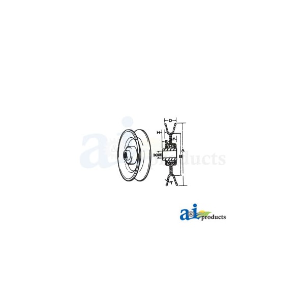 V Belt Idlers 0" x0" x0"